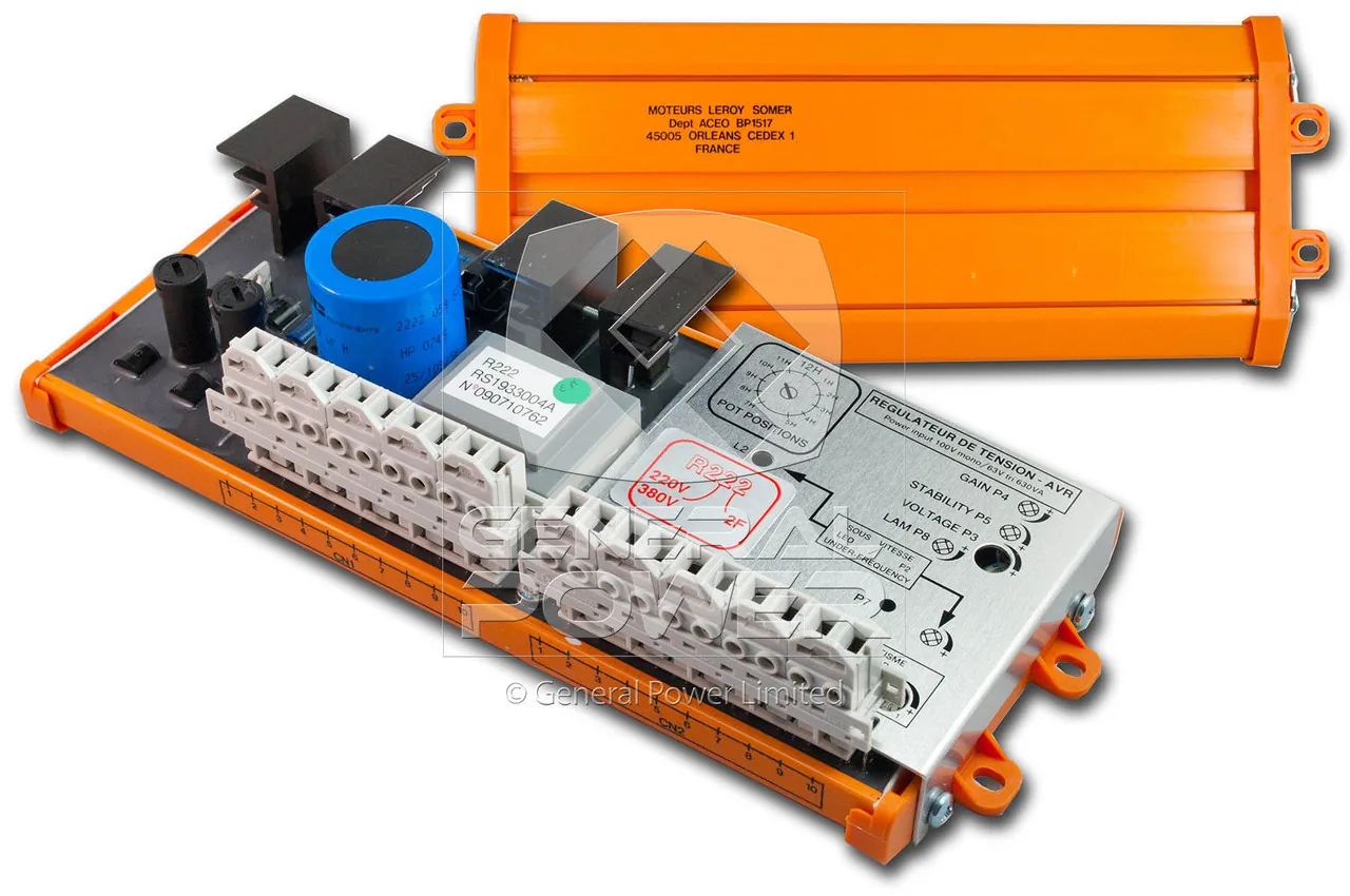 LEROY SOMER R222 Analogue AVR | Voltage Regulator | Jinjia Power