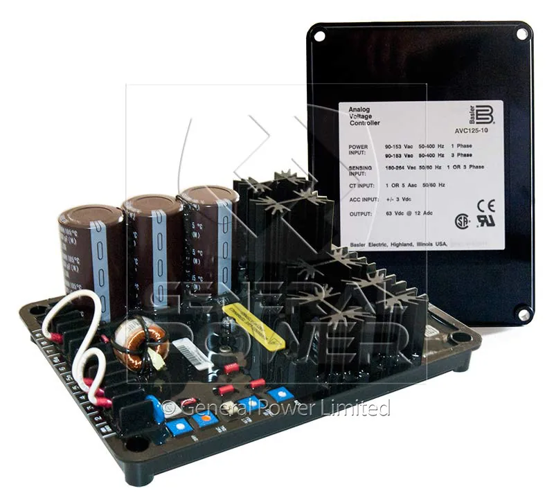 BASLER AVC125-10B2 Analogue AVR | Voltage Regulator | Jinjia Power