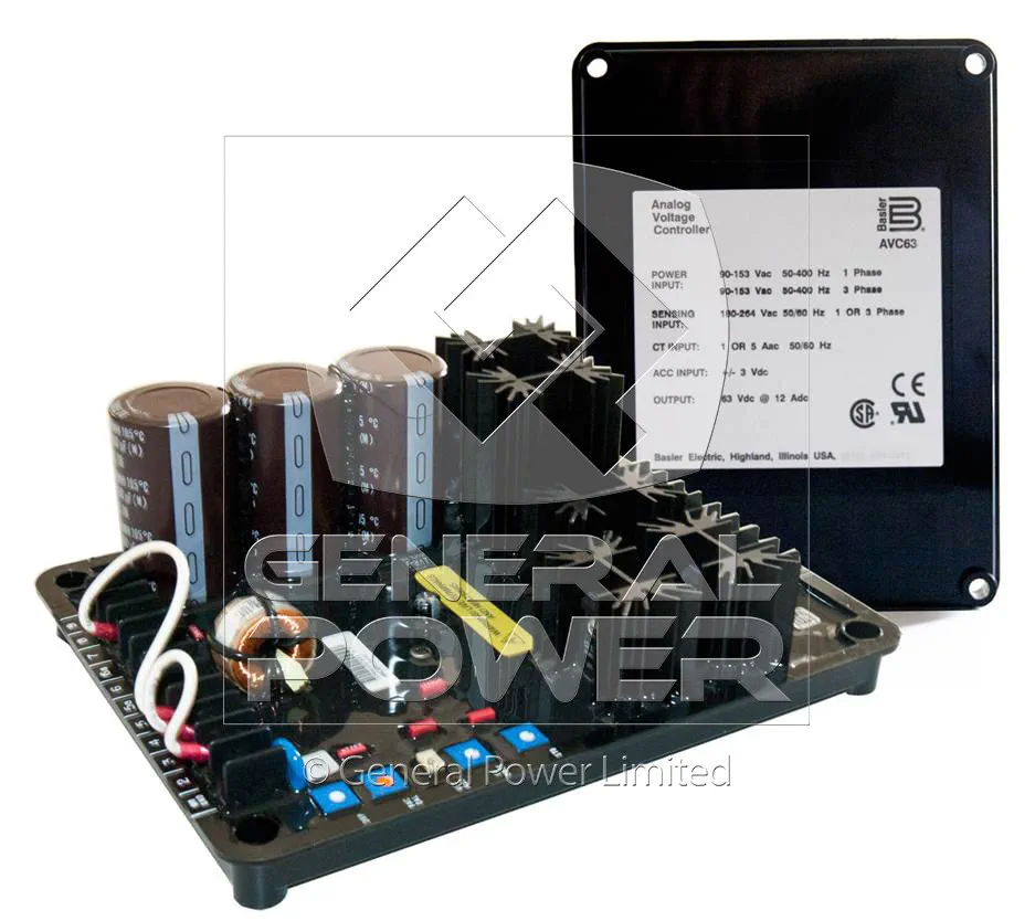 BASLER AVC63-12A1 Analogue AVR | Voltage Regulator | Jinjia Power
