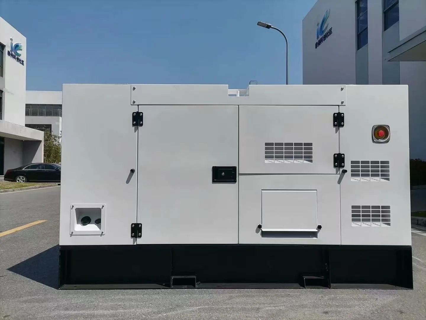 Silent Generator Rear View