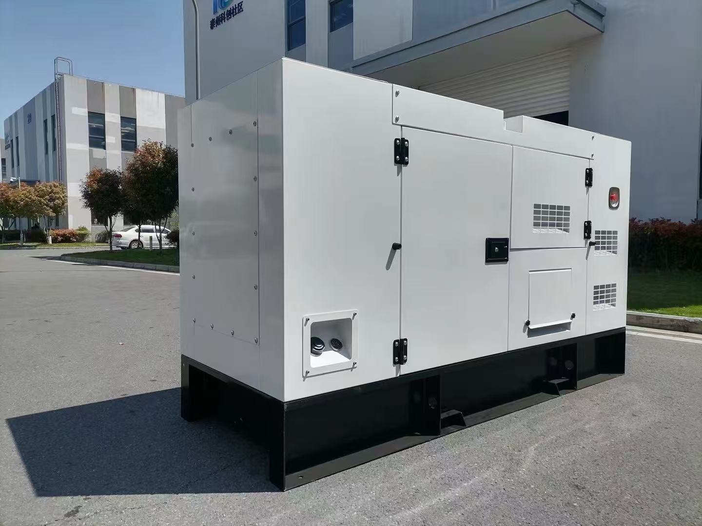 Silent Generator Rear View