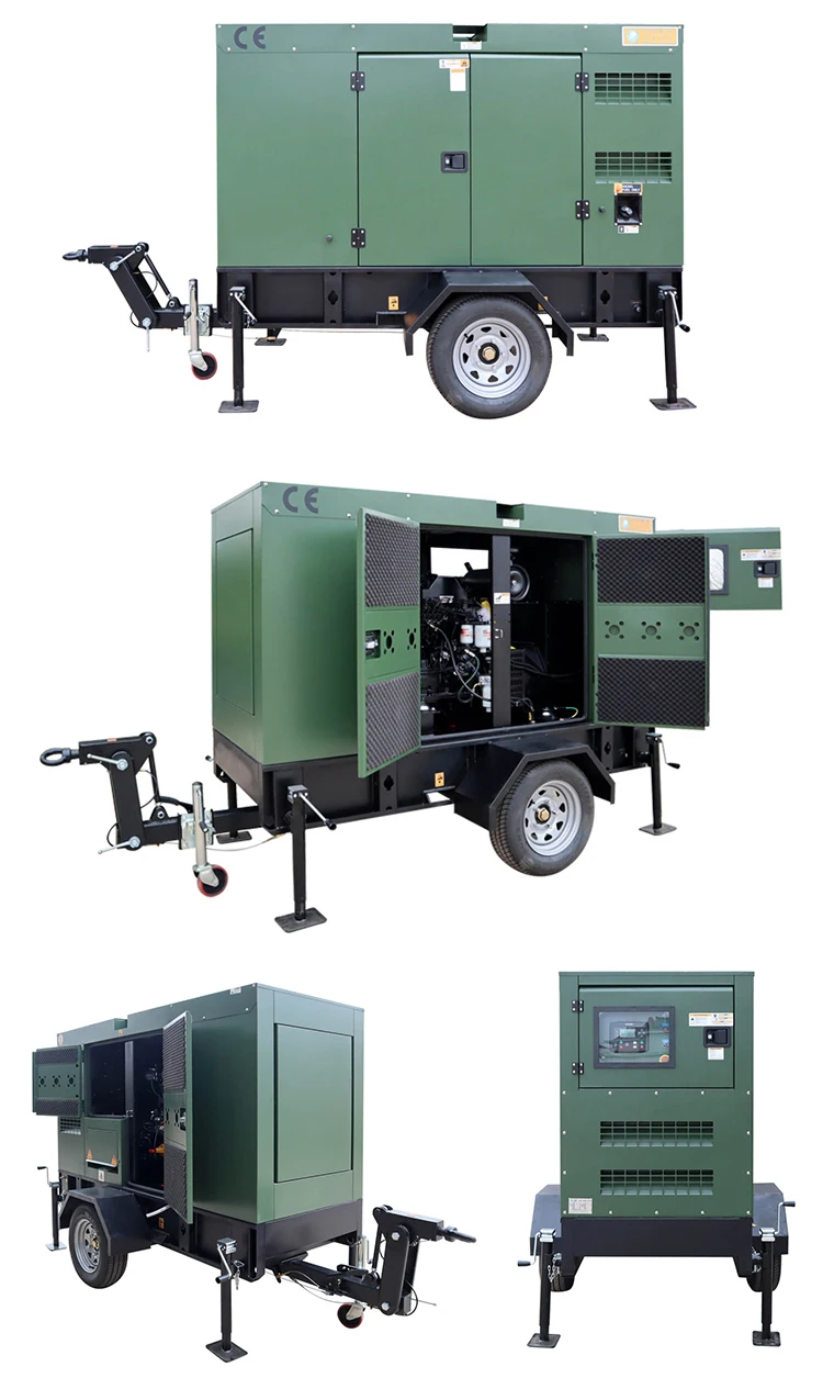 Mobile Trailer Generator - Green CE