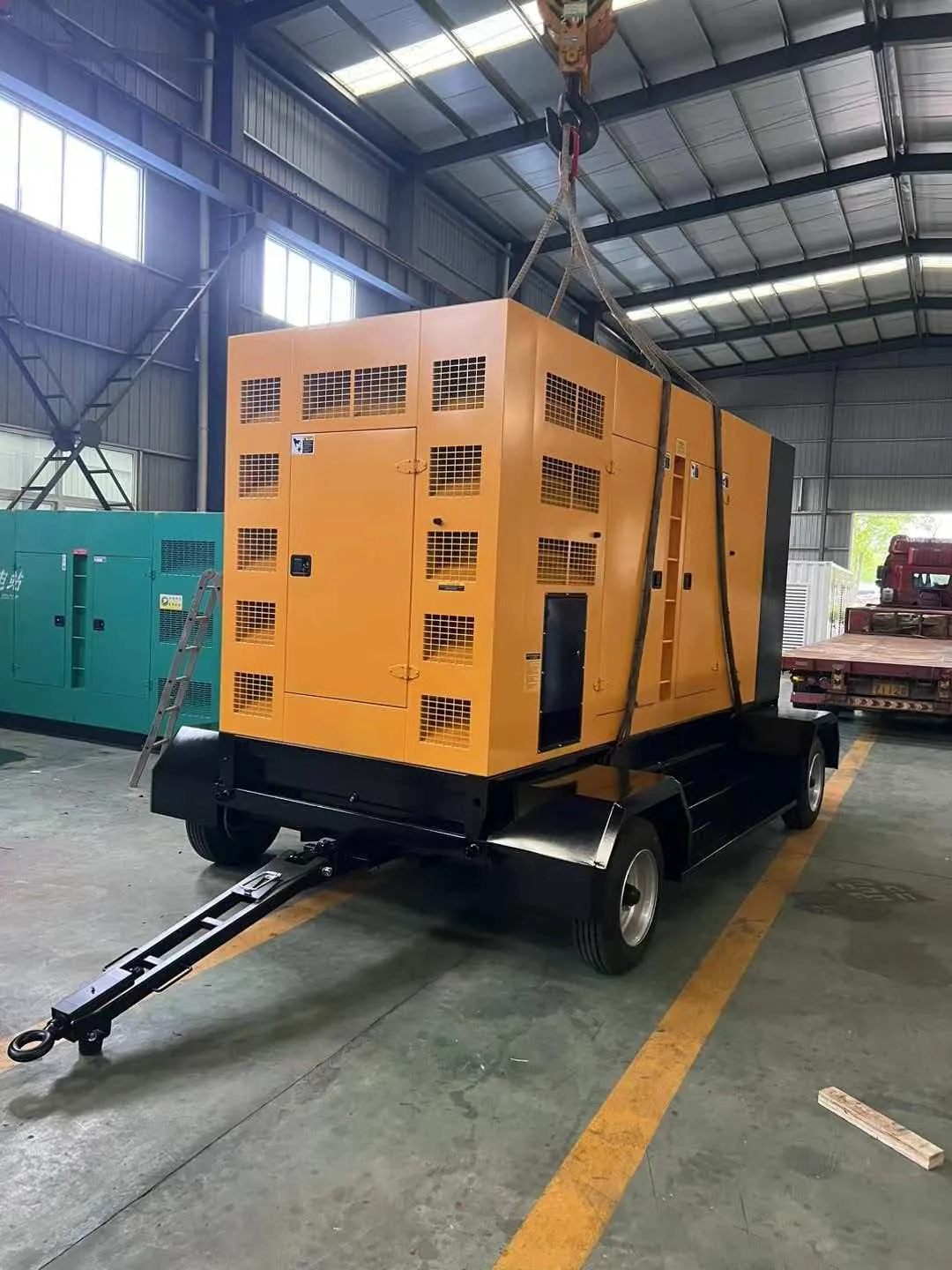 Mobile Trailer Yellow