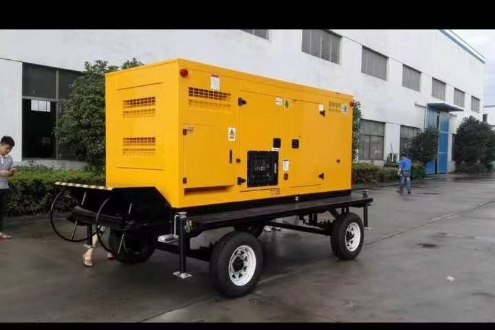 Mobile Trailer Yellow