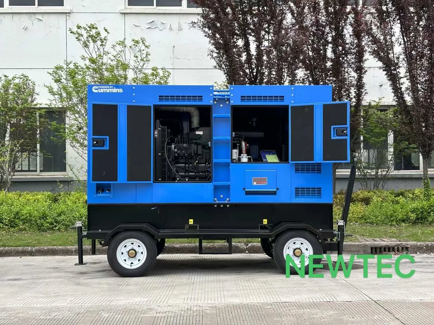 Silent Generator Side View